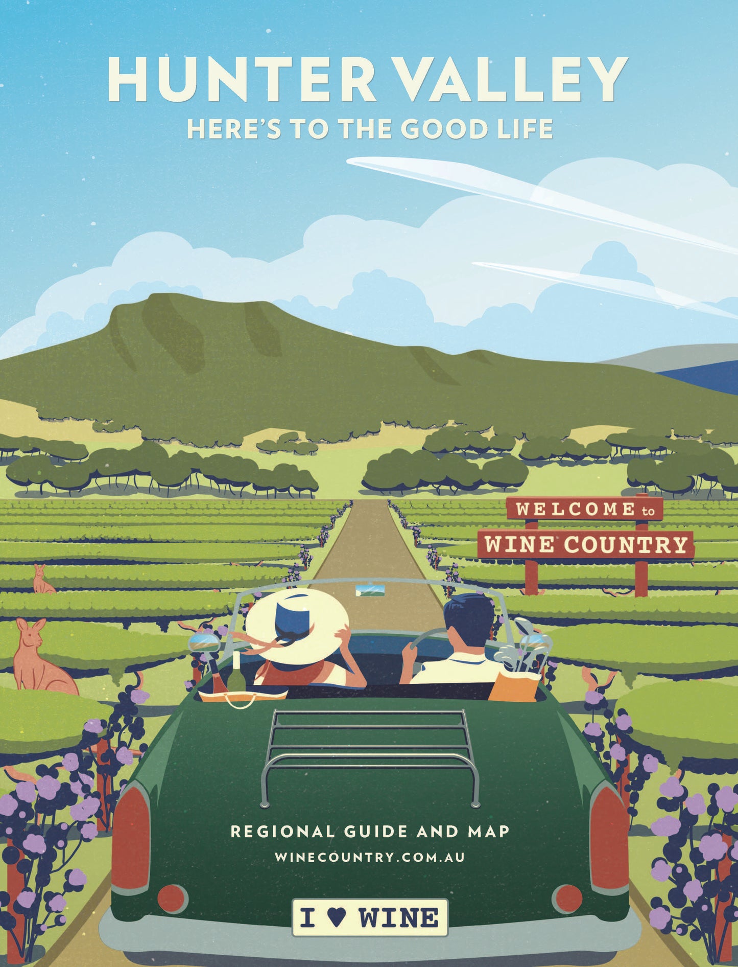 Postage of Hunter Valley Regional Guide