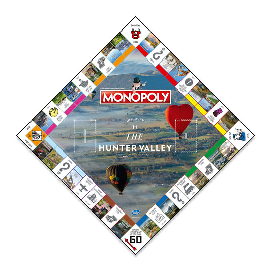 Hunter Valley Monopoly Board