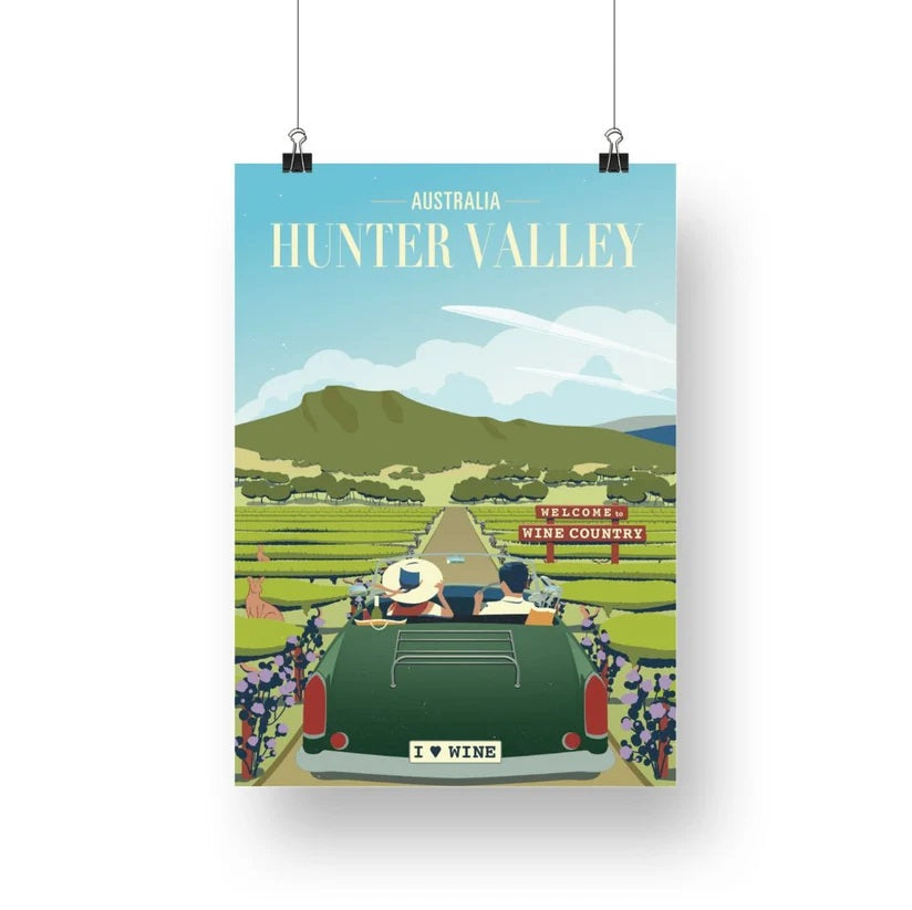 Hunter Valley A3 Posters