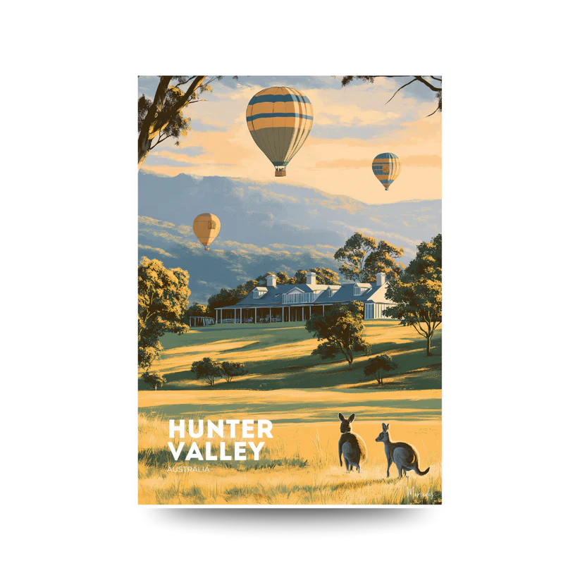 Hunter Valley A3 Posters