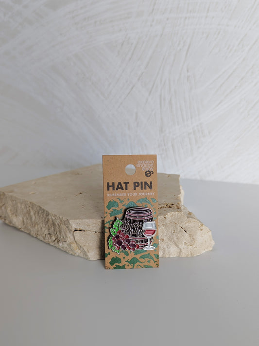 Wine Barrel Hat Pin