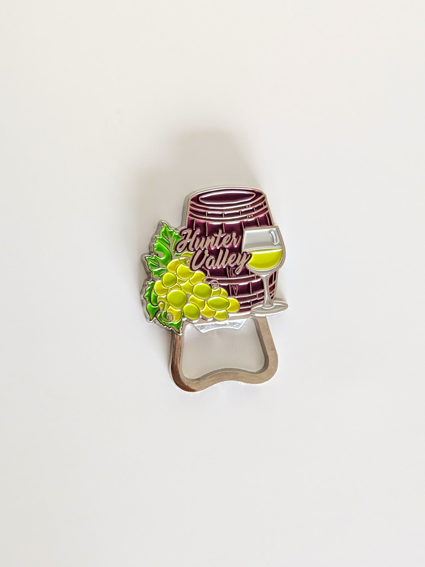 Wine Barrel Bottle Opener Magnet