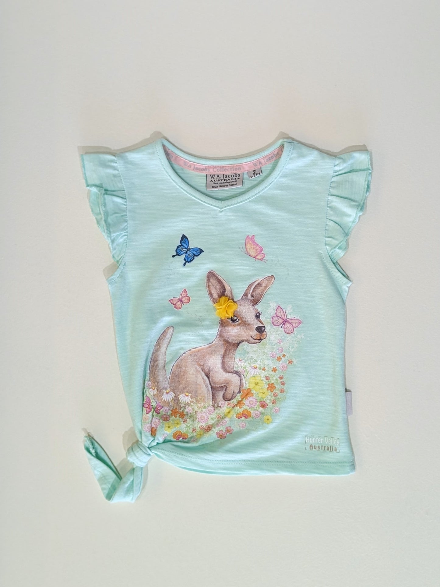 Kangaroo Water Colour T-Shirt
