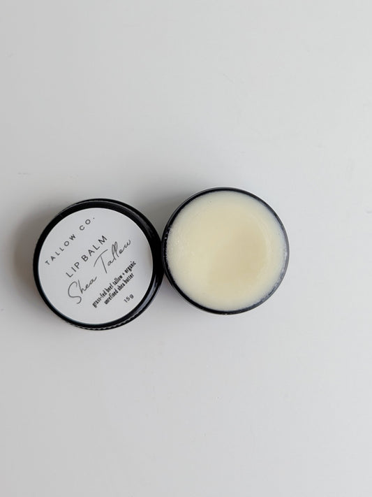 Natural Shea Tallow Lip Balm - 15g