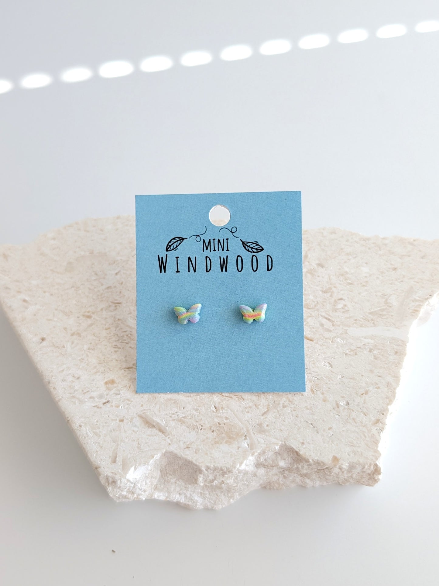 Mini Clay Stud Earrings
