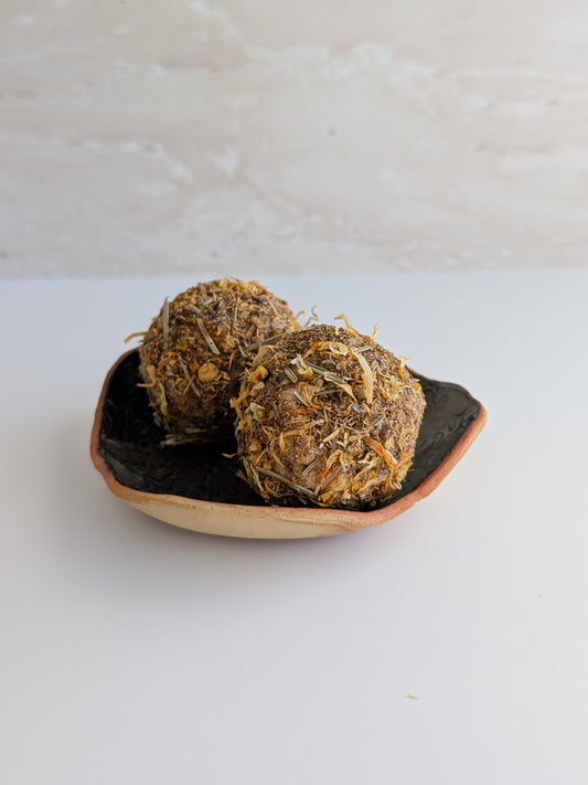 Herb Coated Soap Ball