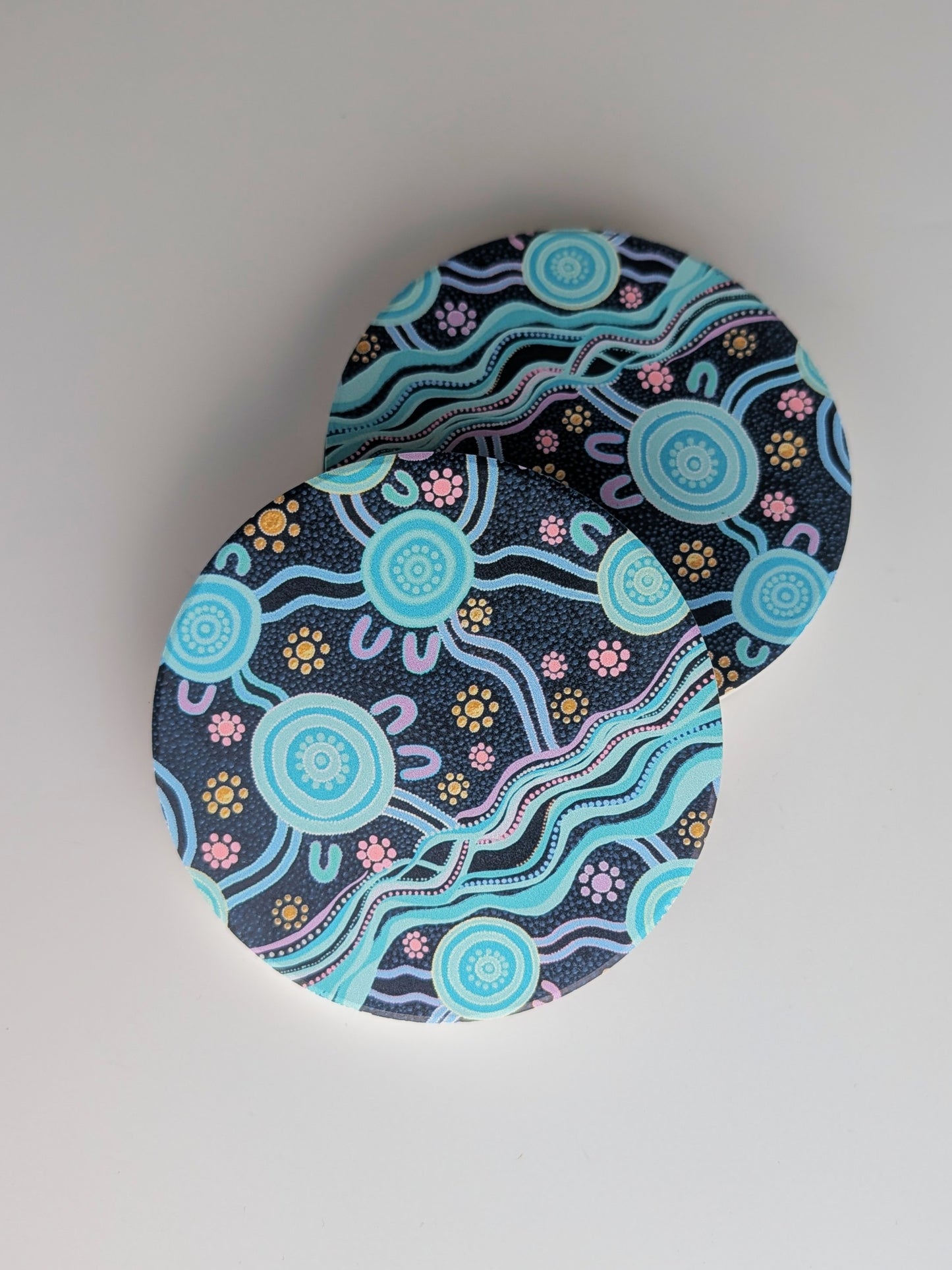 Dhiiyaan - Ceramic Coaster (set of 4)