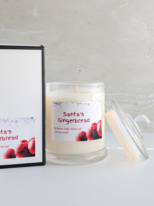 Santa's Gingerbread – Christmas Medium Candle