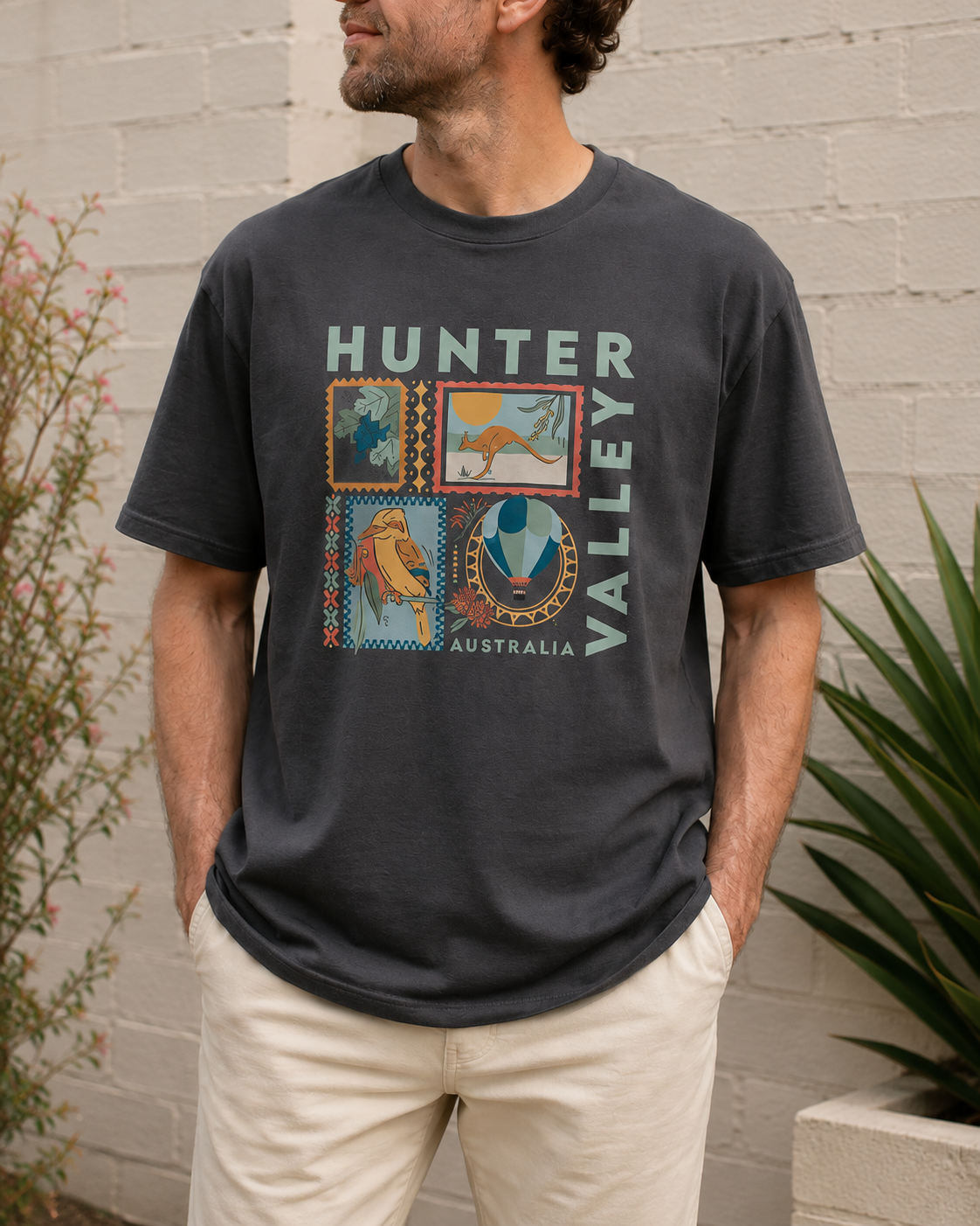 Hunter Valley Postcard Tee