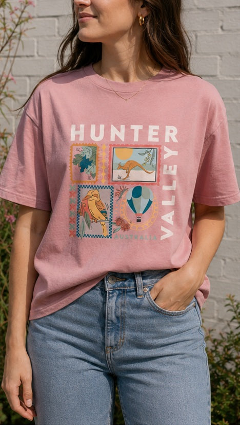 Hunter Valley Postcard Tee