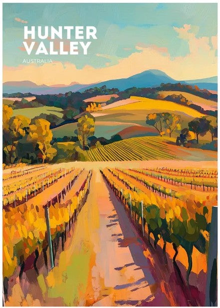 Hunter Valley A3 Posters