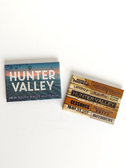 Hunter Valley Tin Magnets