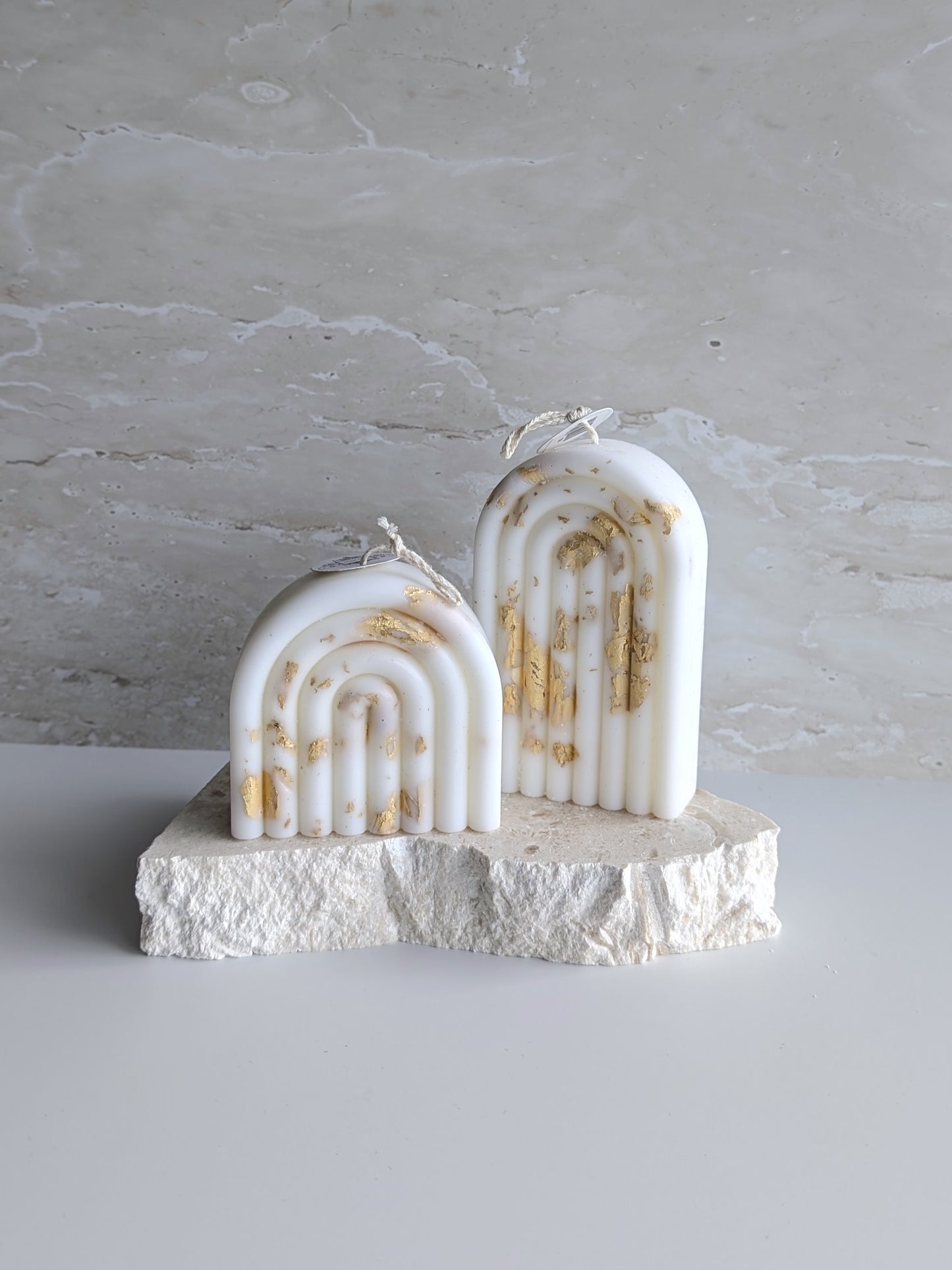 Gold Rainbow candle
