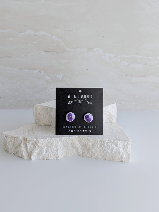 Clay Stud Earrings