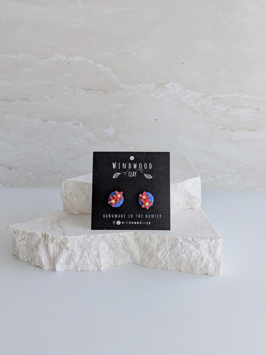 Clay Stud Earrings