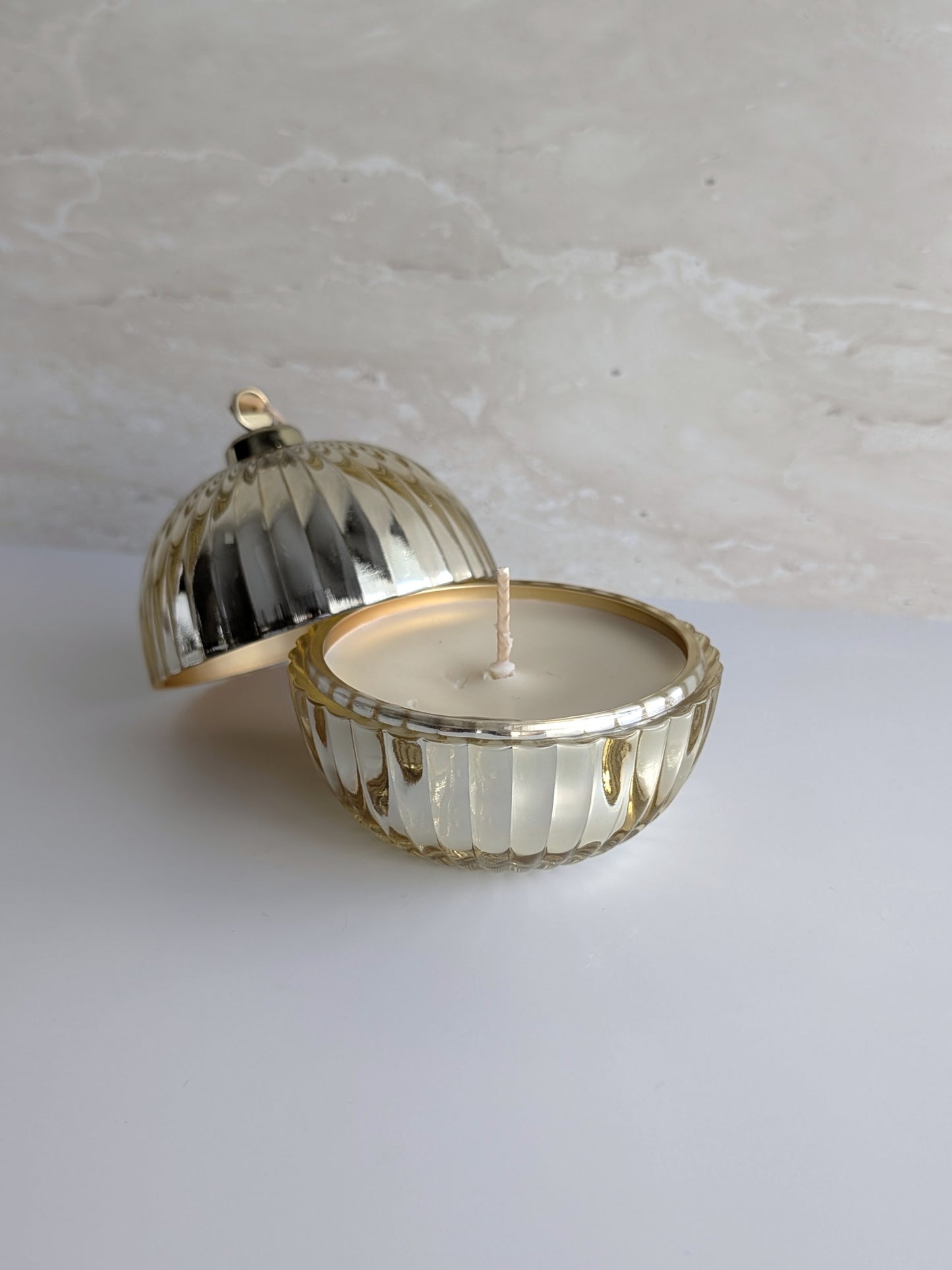 Large Christmas Bauble Candle