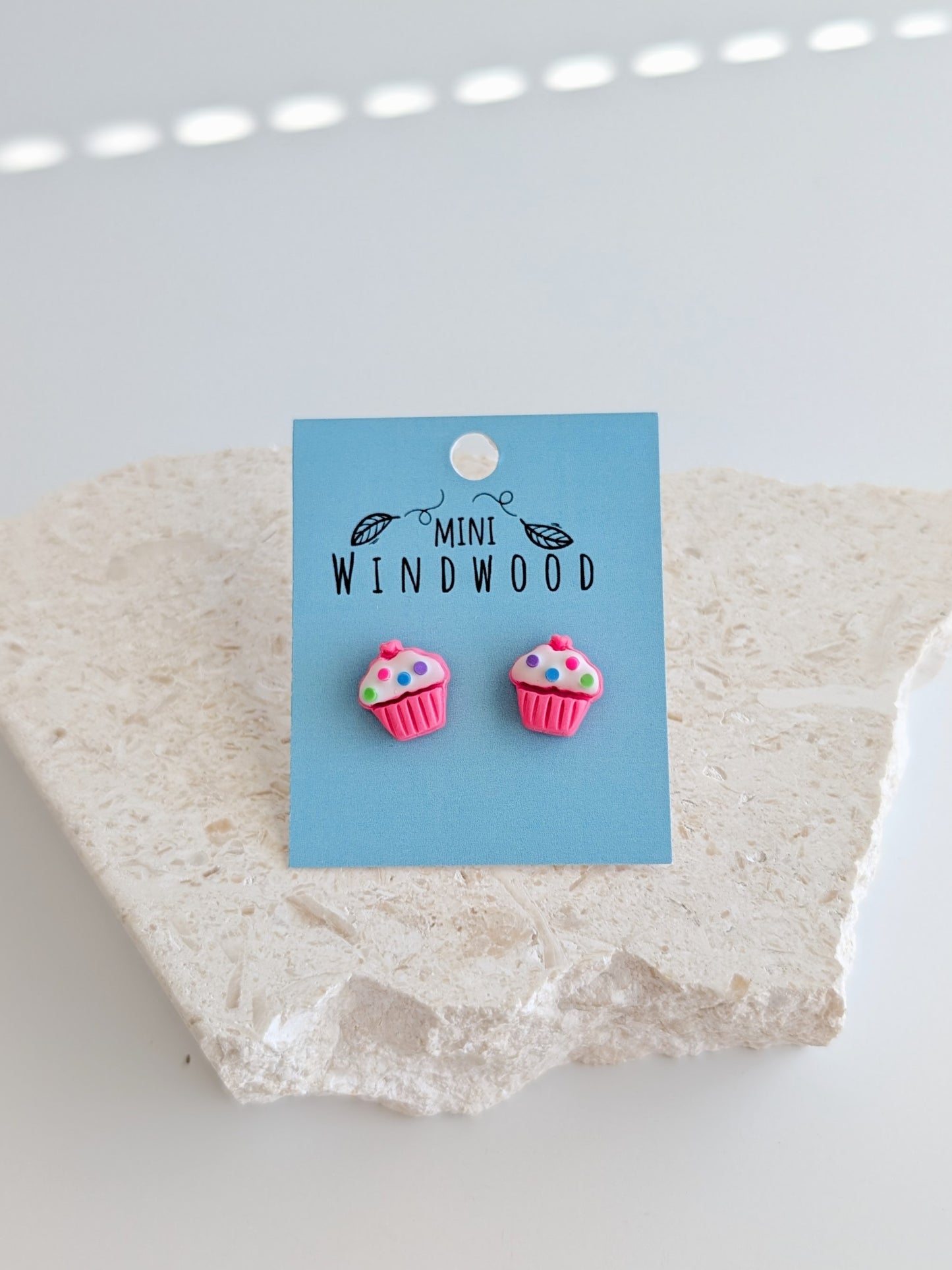 Mini Clay Stud Earrings