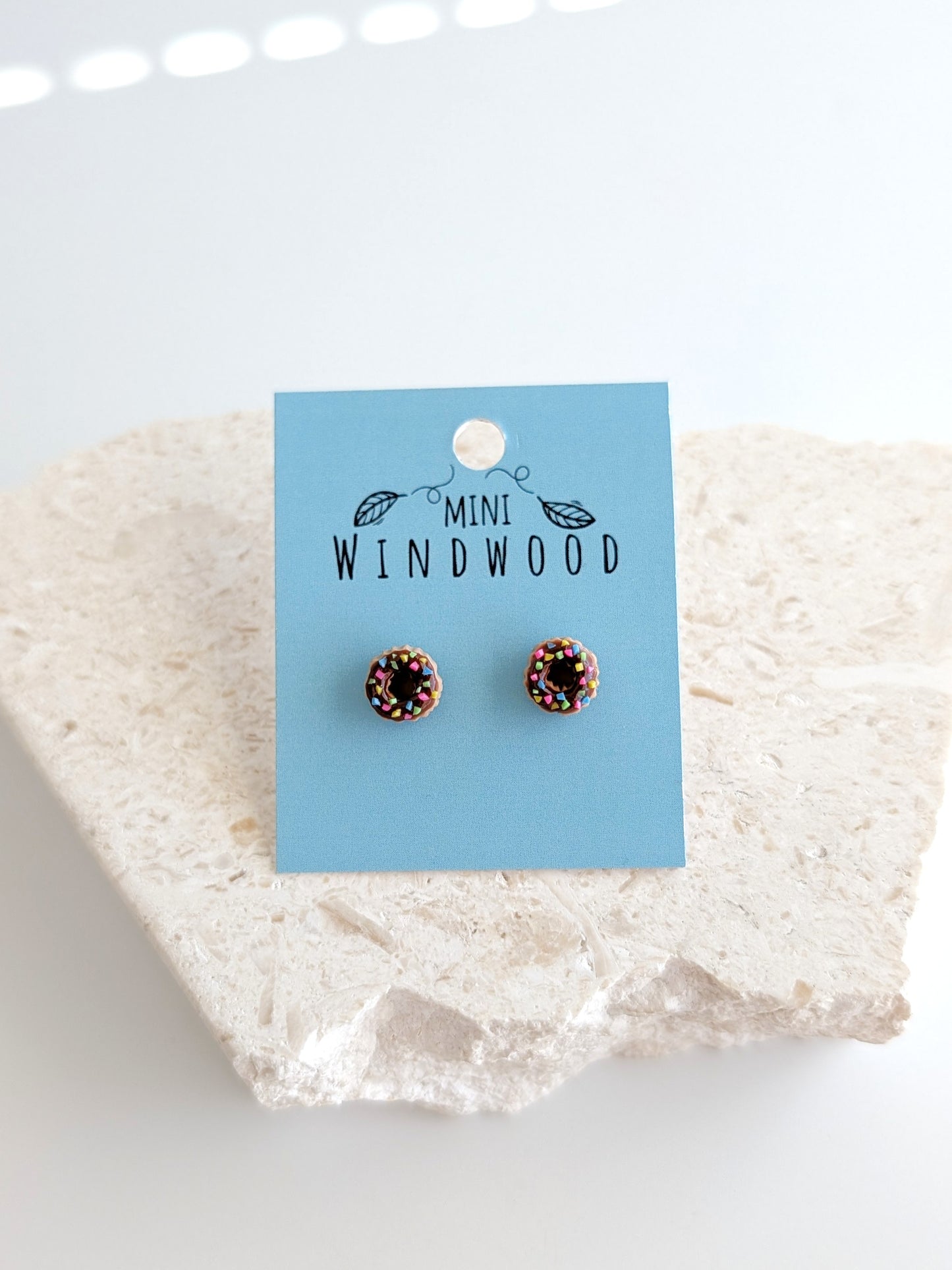 Mini Clay Stud Earrings
