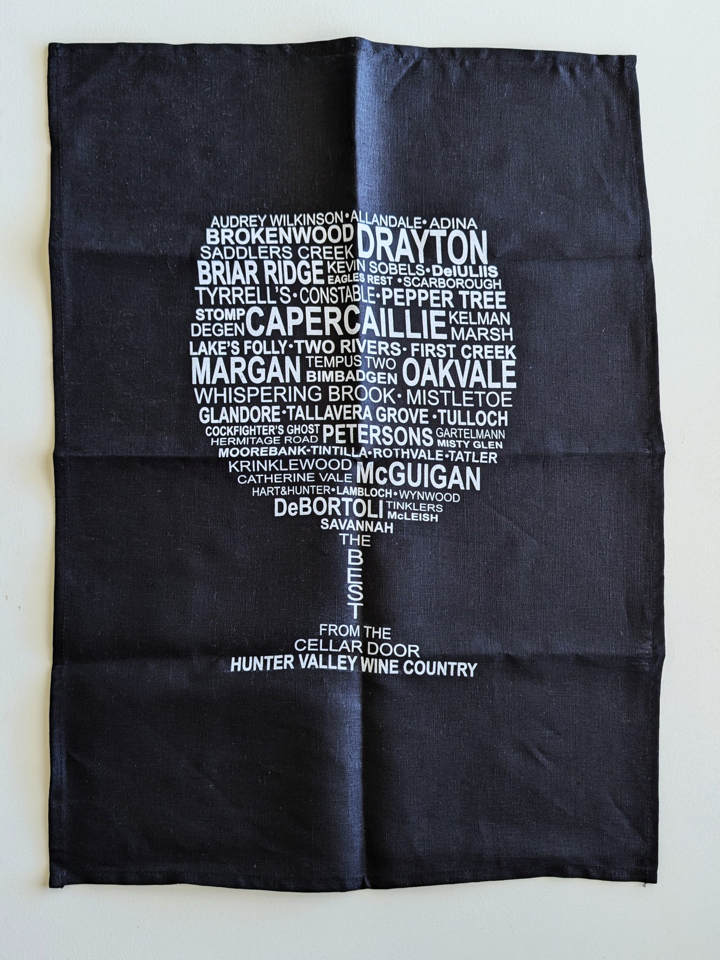 Handprinted Tea Towel