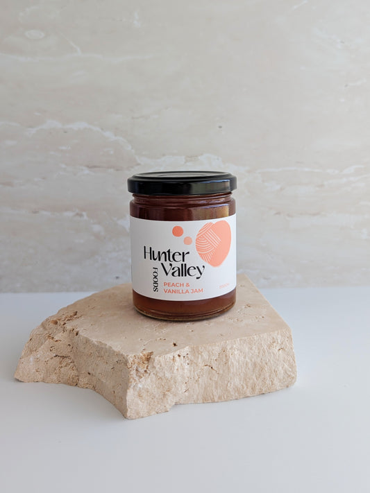 Peach & Vanilla Jam 200g