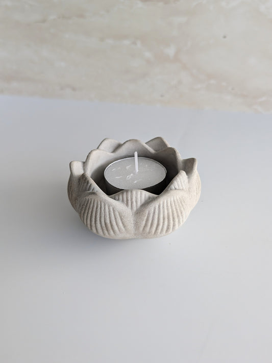 Lotus Flower Candle Holder