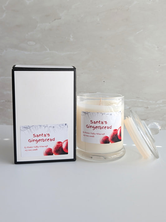 Santa's Gingerbread – Christmas Medium Candle