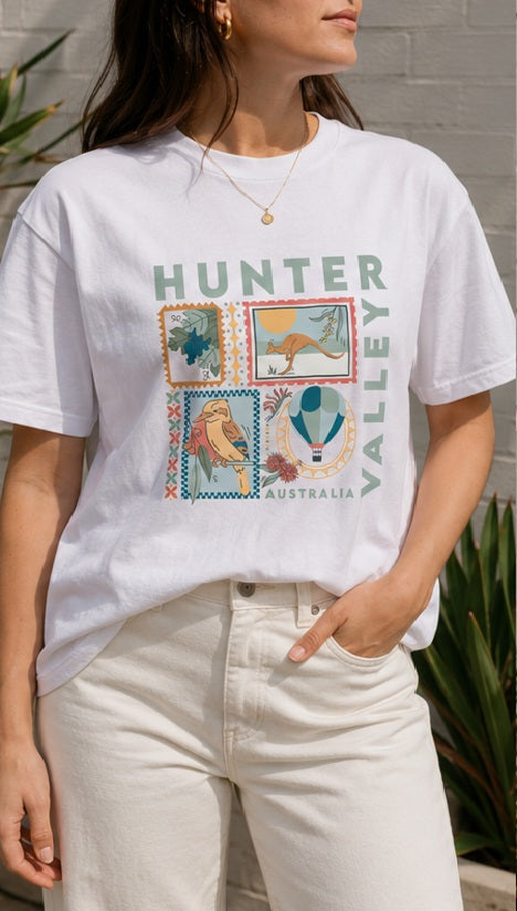 Hunter Valley Postcard Tee